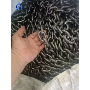 High Strength Alloy Steel G80 G100 Welded Drag Chain 6mm 10mm 15mm 22mm Lifting Chain