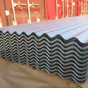 High Strength Anti-corrosive Metal Building Materials for Modern Industrial Factory Galvanized Corrugated Roofing Sheet