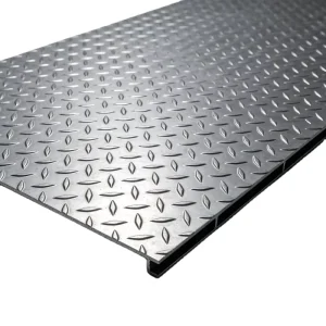 High Strength Astm A36 4.5mm Hdg Hot Dipped Galvanized Checkered Steel Plate for Anti Skid Floor Embossed Tear