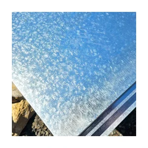 High Strength Color Galvanized Steel Sheet 0.21-0.50mm Thickness 600-1500mm Width Custom Corrugated Roofing Cutting