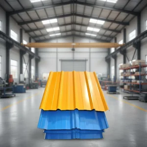 High Strength Prepainted Profiled Steel Panels Lightweight Rust Proof Cladding for Industrial and Commercial Construction