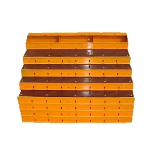 High Strength Reusable Yellow 6061-T6 Steel Formwork Concrete Construction Wall Frame System