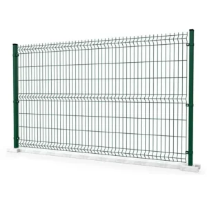 High-Strength Rustproof Welded Metal 3D Curved Wire Mesh Fence Panel for Garden