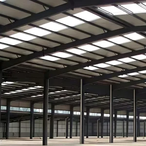 High Strength Steel Frame Building System for Workshop Quick Assembly Technology ISO9001 Certified Low Maintenance Cost