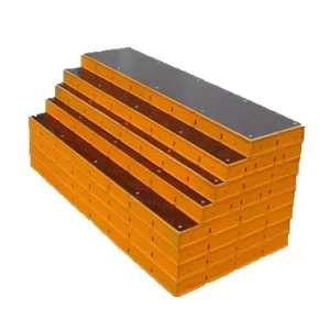 High Strength Yellow Steel Formwork Concrete Construction Wall Frame System with 5-Year Warranty