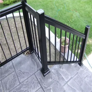 High Style Metal Frame Aluminium Staircase Deck Railing 4ft Height