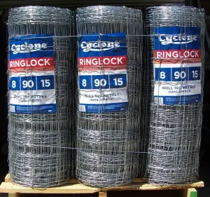 High-Tensile Galvanized Steel Wire Fence 4ft Anti-Climb Security Fencing for Ranch Yard Pastures House Use