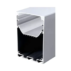 High quality 50*75mm Linear LED Strip Light Aluminum Alloy Extrusion Profiles 6000 Series Anodized Surface Profile