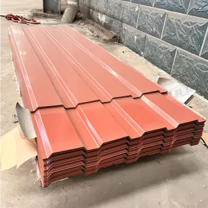 High-quality DX51D Colour-coated Hot-rolled Corrugated Steel Sheets Metal Roofing Panels Custom Thicknesses Available