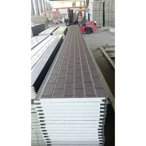 High quality self owned large scale production line metal embossed panels suitable for hotel facades