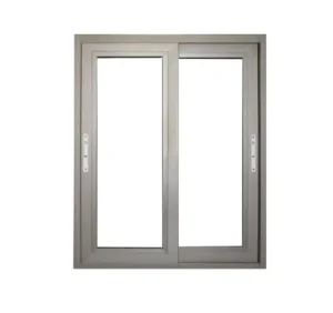 High strength Aluminum Alloy Sliding Window Offering a Wide View and Double layered Glass