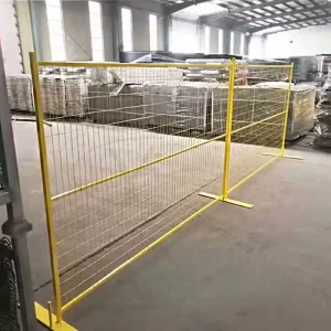 Highly Visible Long-Lasting Portable Temporary Event Fence with Easy Installation
