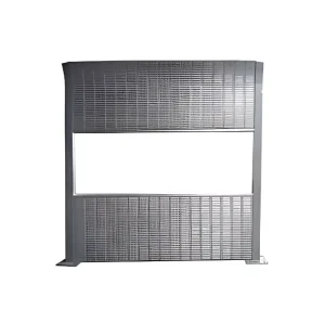 Highway Sound Barrier Iron Galvanized Perforated 10ft Height Noise Reduction 30dB for Expressway Road
