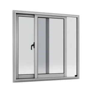 Home Temper Glass Security Window Grill Metal Frame Aluminum Sliding Windows Designs