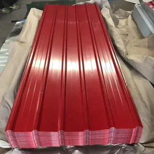 Hop dipped Galvanized Steel Corrugated Sheet Roofing Material ASTM Standard Anti corrosion for Residential