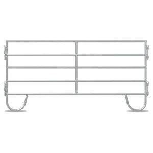 Horse Panel Fences Steel Fence Galvanized Pipe Livestock Metal Corral for Horses Metal Fencing Panels
