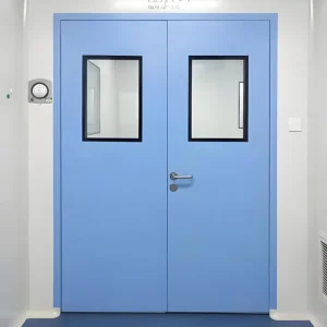 Hospital Laboratory GMP Ward Metal Cleanroom Door