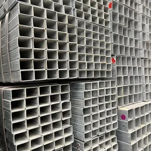 Hot Dip GI Rectangular Hollow Section 80x160mm High Strength ASTM A500