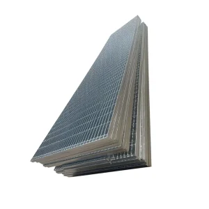 Hot Dip Galvanized Q235 Press Locked Flat Surface Industrial Platform ASTM A1011 Steel Grating