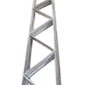 Hot Dip Galvanized Steel Block Ladder Mesh Truss Wire Mesh 100mm 150mm 200mm Width for Building Wall Construction Works