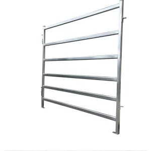 Hot Dip Galvanized Steel Cattle & Sheep Panel for Ranch Farm Animal Enclosure Portable Fencing System with Reinforced Frame