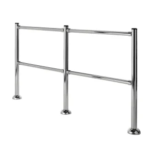 Hot Dip Galvanized Steel Railing Metal Fence Panel Handrail 3-20mm Thickness for Balcony Stair Bridge Garden Road Security