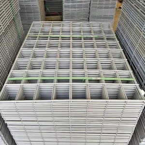 Hot-Dip Galvanized Welded Steel Mesh Sheet Corrosion Resistant for Construction Fencing with Cutting & Bending Services