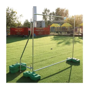 Hot Dipped Galvanized Temporary Perimeter Fencing Heavy Duty Mobile Security Fencing Australia Portable Fence
