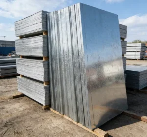 Hot Dipped Galvanized Z61 Z80 Coated Mid Hard Skin Pass Steel Plate GI JIS BIS Certified 0.12 0.2mm Thickness for Welding