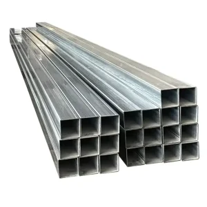 Hot Dipped Galvanized Zinc Coated GI Steel Square Tube 6m Length for Structure Pipe Bending Cutting Welding Processing Services