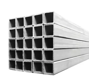 Hot Dipped Metal Hollow Tube Galvanized Steel Tube Custom Size Engineering Structural Steel Supplies