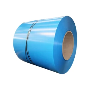 Hot Dipped Prepainted Galvalume Steel Coil PPGL Color Coated Sheet PVDF PE Coating Aluzinc Metal Roll Roofing Wall Cladding