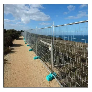 Hot Galvanized Temporary Event Fencing Temporary Construction Fence