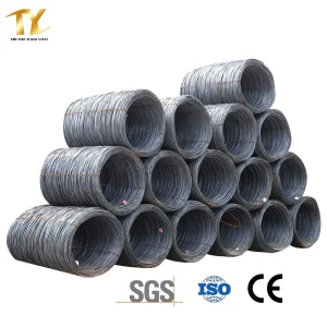 Hot Rolled SAE 1008 1006 5.5mm 6.5mm Hot Dipped Galvanized Low Carbon Iron Steel Ms Wire Rod in Coil for Construction