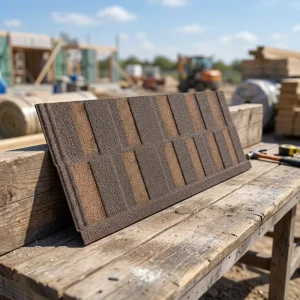 House Roof Tiles Stone Coated Metal Steel Roof Tile Zinc Roofing Tile