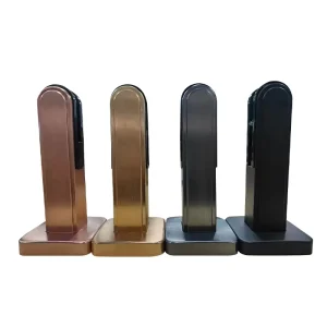 Household Stair Railing & Pool Mounting Clamp L shaped Wide Frame Floor standing Thickened Aluminum Magnesium Alloy Base