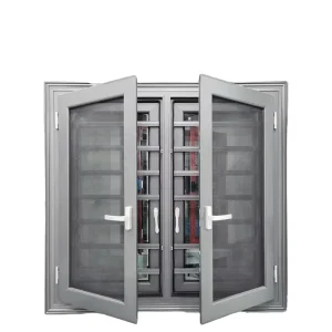 Hurricane Resistant Corrosion Resistant Aluminum Alloy Windows with a Simple Design and External Soundproof Sliding Mechanism