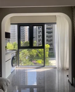 Hurricane level Soundproof and Windproof PVC Plastic Steel Doors and Windows Sliding Windows Custom made