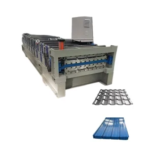 IBR Roof Sheet Making Machine Trapezoidal Sheet Machine Automatic Metal Roof Panel Roll Forming Machine for Building Material