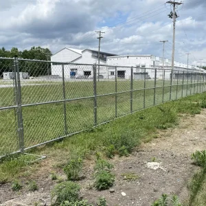 ISO CE Certified Galvanized Temporary Chain Link Fence Highway Road Works Protection Temporary American Fence