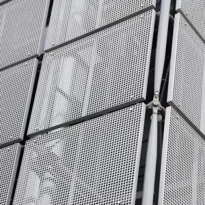 Modern Corrosion- and Fire-Resistant Perforated Aluminum Alloy Cladding with ISO 9001 Certification