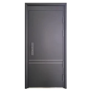 In Stock Metal Doors Heat-resistant Safe Metal Steel Front Entry Doors