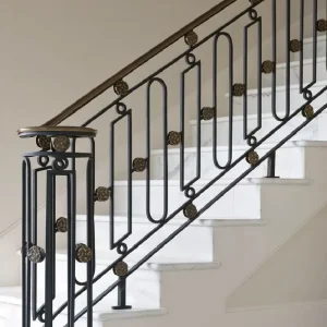 Indoor Aluminum Alloy Stainless Steel Stair Balcony Railings Handrail