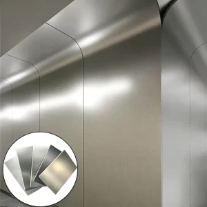 Indoor PVC Metal Wall Panels Flexible Co-Extruded Wall Panels and Ceiling Panels Building Materials for Interior Wall Cladding