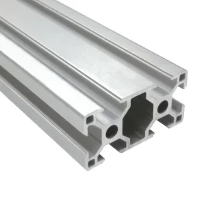 Industrial 3060 T-Slot CNC Aluminum Extrusion Profile 6000 Series Silver Anodized Cutting Service