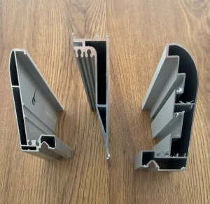 Industrial Aluminium Extrusion Profiles 6000 Series Grade with Cutting Service