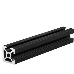 Industrial Aluminum Profile Euro standard 2020N2 Frosted Black Two sided sealed groove Aluminum Profile Frame Assembly