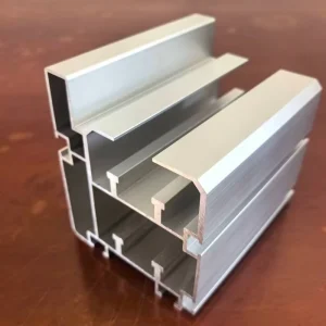 Industrial Aluminum Profile Extrusion Manufacturer Silver Aluminum Profile Production Line Welding 6000 Series ISO9001 Certified
