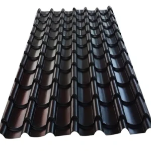 Industrial Building PPGI Corrugated Steel Roofing Sheet Prepainted Galvanized Plate RAL Color Coated Sheet