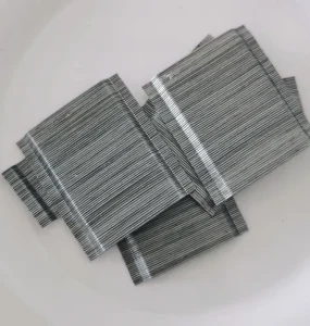 Industrial Construction Metal Building Materials Carbon Steel Glued Hooked End Iron Steel Fiber Concrete Forms for Apartment